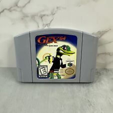 Gex 64: Enter the Gecko (Nintendo 64, N64) Somente cartucho autêntico ~ 1997 comprar usado  Enviando para Brazil