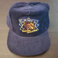 Raro De Colección Años 80 Joe Camel Pana Azul Snapback Sombrero Gorra Carácter Suave, usado segunda mano  Embacar hacia Mexico
