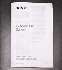 Sony original instruction for sale  Los Angeles