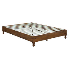 wooden slats queen bed for sale  Lincoln