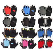 Cycling Gloves Half Finger Men Women Summer Sports Anti-slip Bike Bicycle Gloves comprar usado  Enviando para Brazil
