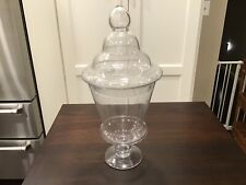 Apothecary jar clear for sale  Erie