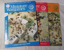 Miniature wargames magazines for sale  BRISTOL
