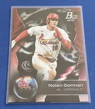 2023 Bowman Platinum #77 Nolan Gorman RC St. Louis Cardinals for sale  Shipping to South Africa
