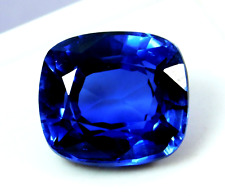 AAA 6.20 CT+ Natural Blue Namibia Jeremejevite Cushion Certified Loose Gemstone for sale  Shipping to South Africa