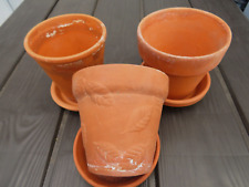 garden terra cotta pots 4 for sale  Westland