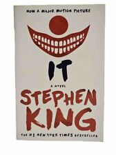 It A Novel por Stephen King 2017 It The Clown Stephen King livro romance de terror comprar usado  Enviando para Brazil