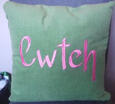 Cwtch welsh embroidered for sale  BRIDGEND