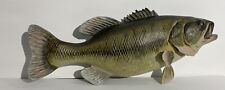 Huge 23” Reproduction Large Mouth Bass Mount Fish Replica 2005 Borrett, used for sale  Shipping to South Africa