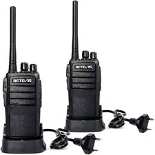 Pacote com 2 Walkie Talkie Retevis RT21 2- Rádio com Bateria, Antena e Carregador UHF comprar usado  Enviando para Brazil