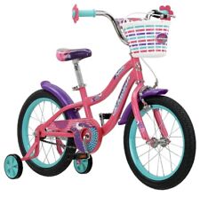 Bicicleta Schwinn Jasmine para meninas com rodas de treinamento, rodas de 16 polegadas, várias cores, usado comprar usado  Enviando para Brazil