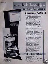 Publicité 1950 auer d'occasion  Compiègne