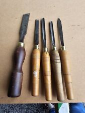 Wood turning chisels for sale  WELSHPOOL