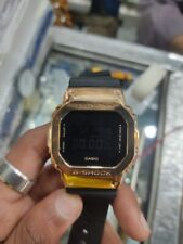 Relógio masculino Casio G-Shock caixa dourada pulseira preta - GM56001, usado comprar usado  Enviando para Brazil