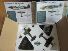 Spitfire & Messerschmitt 109, Battle of Britain,  (Die Cast), Atlas Edition,, used for sale  CONSETT