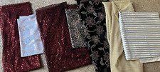 Material fabric lot for sale  Shipping to Ireland