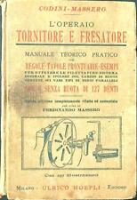 Operaio tornitore fresatore. usato  Italia