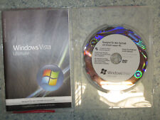 Microsoft Vista Ultimate 64 bits SP1 - alemán - SystemBuilder - con DVD y clave segunda mano  Embacar hacia Argentina