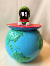 Vintage Marvin the Martian Globe Cookie Jar - Warner Bros. Studio for sale  Saint Joseph