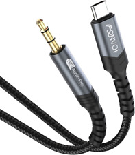 Tipo C a cable auxiliar de 3,5 mm Estéreo de alta fidelidad USB C a auxiliar comprar usado  Enviando para Brazil