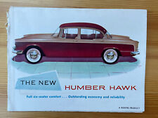 Humber hawk brochure for sale  HORSHAM