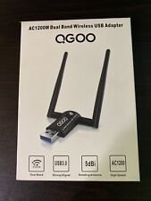 QGOO AC1200M Dual Band Wireless USB Adapter for sale  Shipping to South Africa