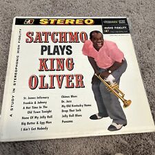 Disco de vinil Louis Armstrong - Satchmo toca King Oliver LP 1960 US Press , usado comprar usado  Enviando para Brazil