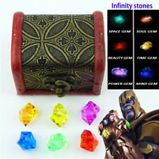 Avengers Endgame Infinity Stones Cosplay Adereços Todas as 6 Gemas + Caixa Brinquedo Infantil Presente comprar usado  Enviando para Brazil