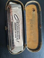 Used, Old super chromonica 1 de luxe. hohner-harmonica in her box - for sale  Shipping to South Africa