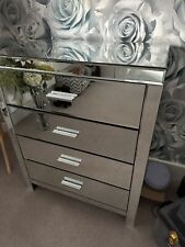 Mirrored chest drawers for sale  CORBY