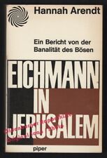 Eichmann jerusalem arendt gebraucht kaufen  Oldenburg
