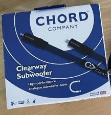 Chord clearway subwoofer for sale  UK