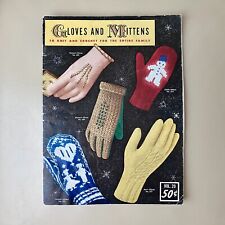 Guantes y guantes de punto de colección 1953 para toda la familia folleto 29 segunda mano  Embacar hacia Argentina