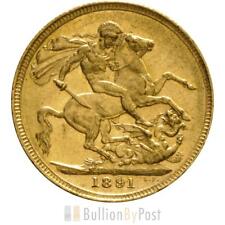1891 gold sovereign for sale  BIRMINGHAM