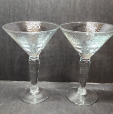 Martini glass dimpled for sale  Shipping to Ireland