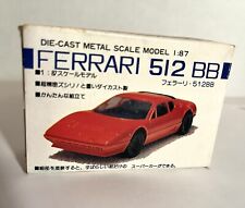 Carro fundido Ferrari 512 BB 1:87 modelo Masudaya escala HO para Oriental LTD comprar usado  Enviando para Brazil