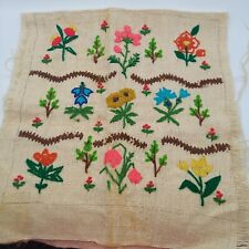 Vintage embroidery crewel for sale  Jacksonville