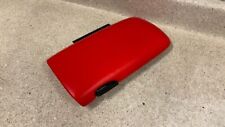 1997 2002 Camaro SS Firebird WS6 Center Console Lid Arm Rest Aftermarket Red, used for sale  Shipping to South Africa