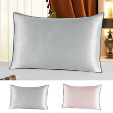 Soft Silk Pillowcase Pure Mulberry Pillow Cases For Hair Bedding Cushion Covers for sale  GATESHEAD
