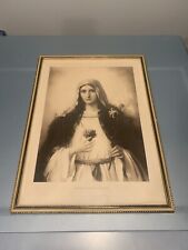 Vintage lithograph religious for sale  Godfrey