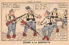 Cpa militaria illustration d'occasion  Amboise