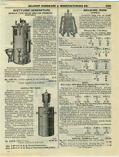 1932 PAPER AD Oxweld Acetylene Generator Harris Red Head Car Auto Lift Rotary, used for sale  Wooster