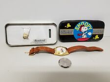 Relógio de pulso vintage Snoopy Peanuts Woodstock 1994 Armitron UFS, Inc. Caixa original comprar usado  Enviando para Brazil