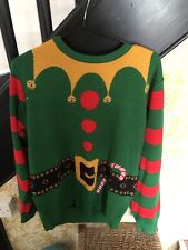 Christmas elf jumper for sale  IMMINGHAM