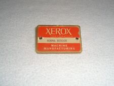 Distintivo de funcionário original vintage raro de fabricação de máquinas Xerox Corporation, usado comprar usado  Enviando para Brazil