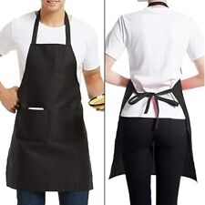 Delantal unisex para adultos para hombre damas cocinar cocina barbacoa catering chef liso, usado segunda mano  Embacar hacia Argentina