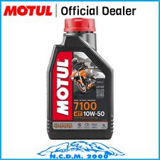 1 LT MOTUL OLIO MOTORE MOTO 7100 10W50 4T LUBRIFICANTE 4 TEMPI 100% SINTETICO comprar usado  Enviando para Brazil