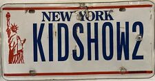 Usado, Placa de licença New York Vanity KID SHOW palhaço criança circo mágico TV filme desenho animado comprar usado  Enviando para Brazil