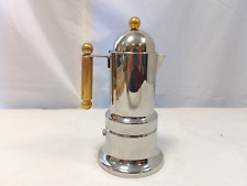 Used, Vintage INOX Espresso Stainless Steel Coffee Maker: Made in Italy for sale  Shipping to South Africa