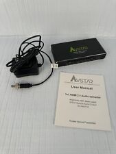 Avstar 4K@120Hz HDMI 2.1 Audio Extractor, HDMI to HDMI New Open Box, used for sale  Shipping to South Africa